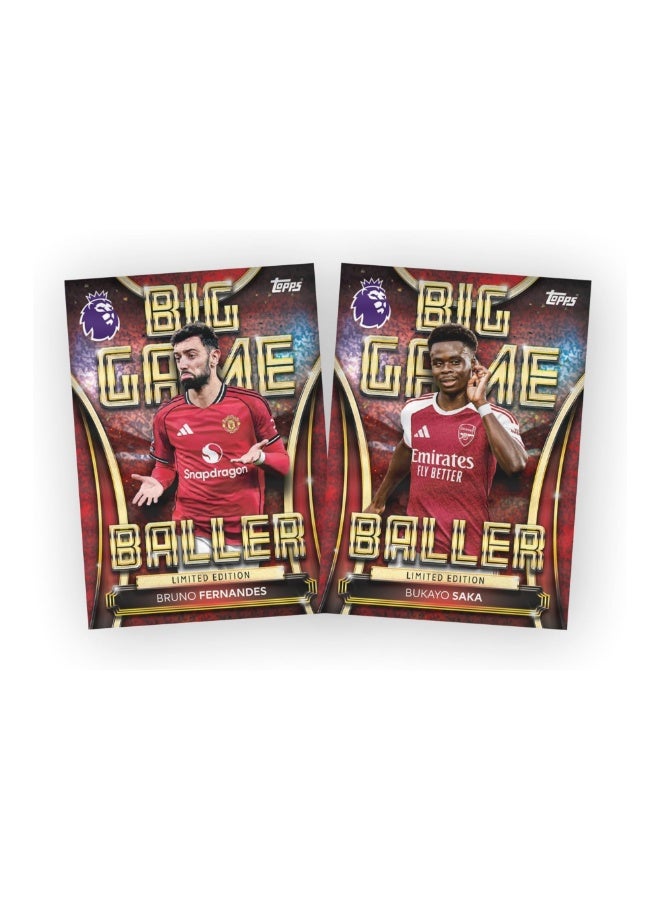 Topps Premier League 2025/2026 Collectible Football Trading Cards, Mega Tin "Big Game Baller" with 40 Cards + 3 Exclusive "Big Game Baller" Limited Edition Cards, Officially Licensed Product - Image 2